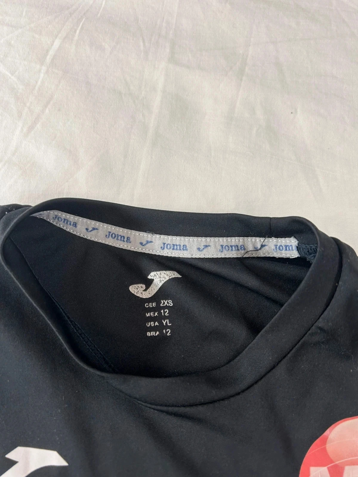 Black sports jersey t-shirt Joma – photo 5